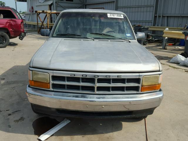 1B7GL23X1RS642755 - 1994 DODGE DAKOTA GRAY photo 9