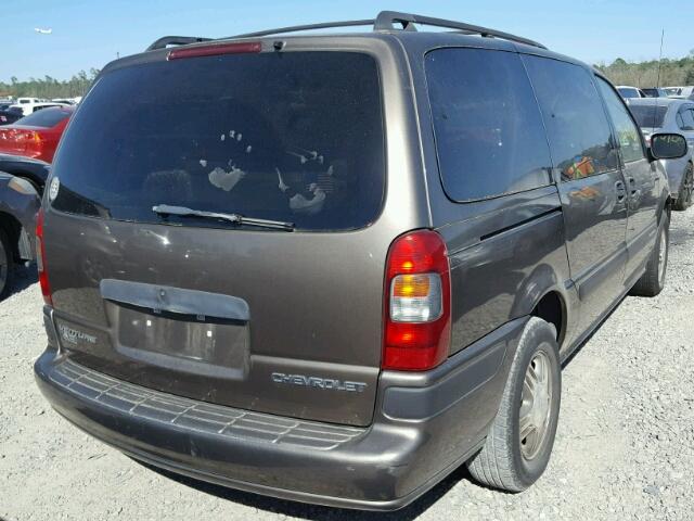 1GNDX03E02D294250 - 2002 CHEVROLET VENTURE BROWN photo 4