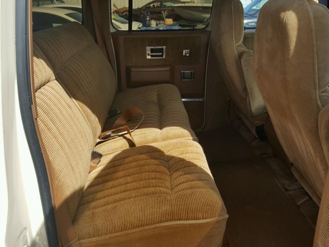 1GNER16K8MF147123 - 1991 CHEVROLET SUBURBAN R TAN photo 6