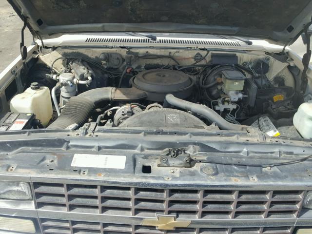 1GNER16K8MF147123 - 1991 CHEVROLET SUBURBAN R TAN photo 7