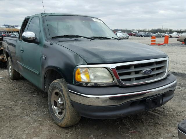 1FTZX17201NB77927 - 2001 FORD F150 GREEN photo 1