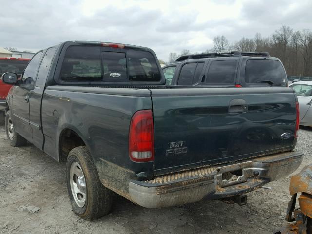 1FTZX17201NB77927 - 2001 FORD F150 GREEN photo 3