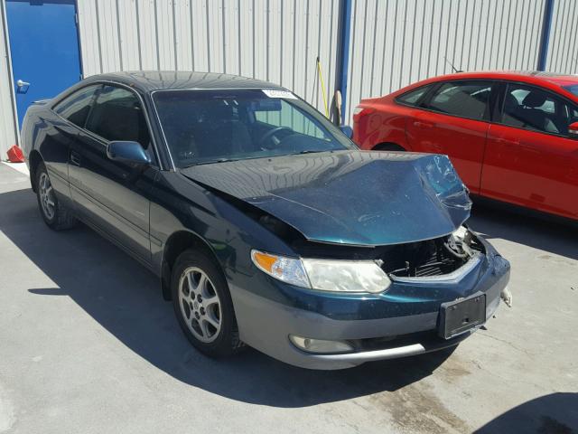 2T1CE22P62C004597 - 2002 TOYOTA CAMRY SOLA GREEN photo 1