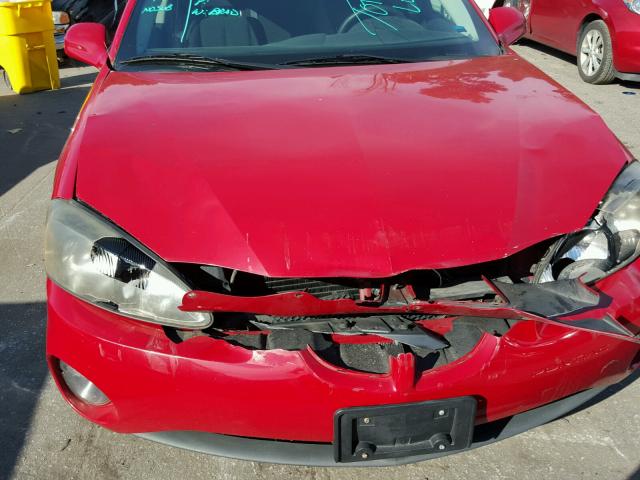 2G2WP552081174037 - 2008 PONTIAC GRAND PRIX RED photo 9