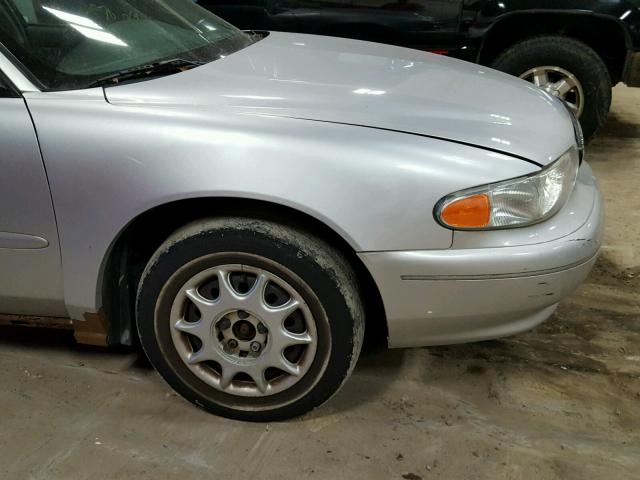 2G4WS52J431247078 - 2003 BUICK CENTURY CU SILVER photo 9