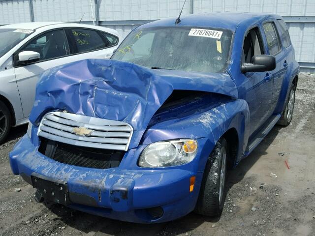 3GNCA13B79S578834 - 2009 CHEVROLET HHR LS BLUE photo 2