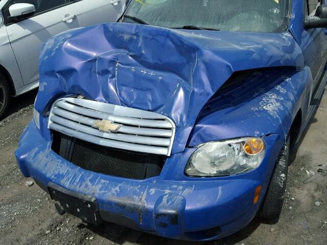 3GNCA13B79S578834 - 2009 CHEVROLET HHR LS BLUE photo 9