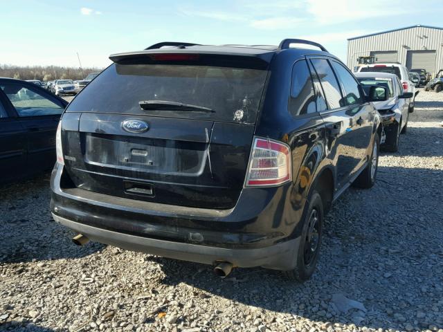 2FMDK36C98BB04863 - 2008 FORD EDGE SE BLACK photo 4