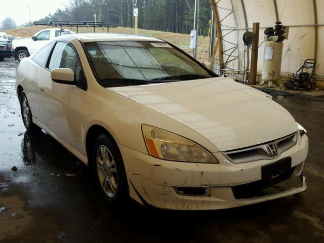 1HGCM72636A022641 - 2006 HONDA ACCORD EX WHITE photo 1