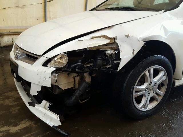 1HGCM72636A022641 - 2006 HONDA ACCORD EX WHITE photo 9