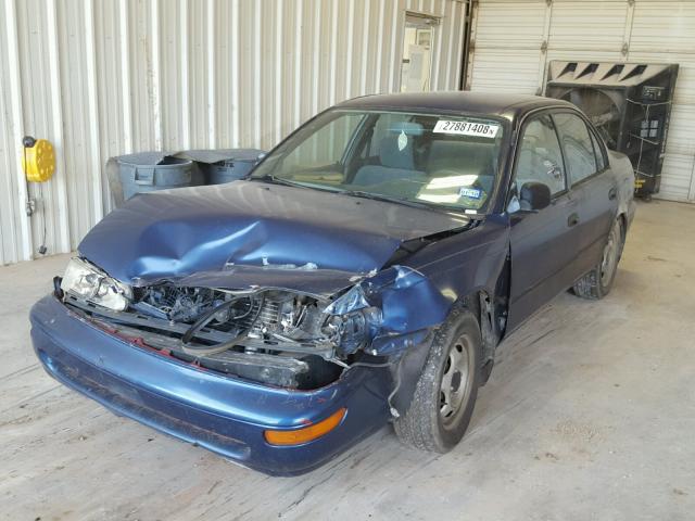 1NXBA02E5TZ358105 - 1996 TOYOTA COROLLA BLUE photo 2