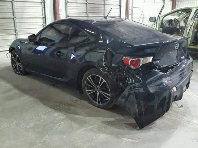 JF1ZNAA13E9709519 - 2014 TOYOTA SCION FR-S შავი ფოტო 3