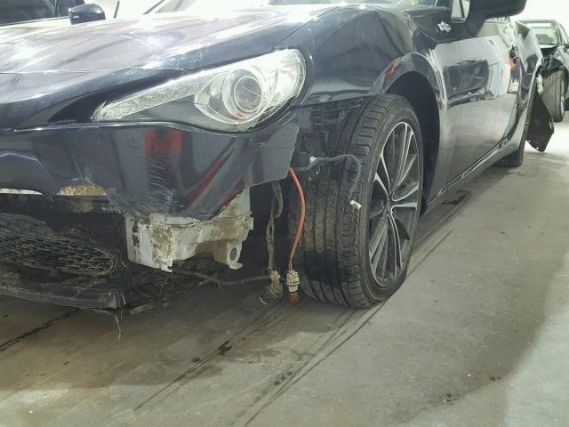 JF1ZNAA13E9709519 - 2014 TOYOTA SCION FR-S შავი ფოტო 9