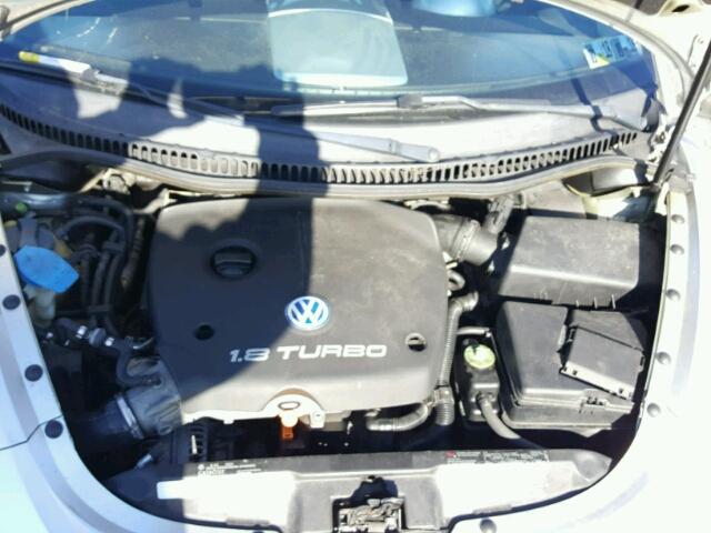 3VWDD21C41M410533 - 2001 VOLKSWAGEN NEW BEETLE 银色 照片 7