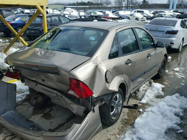 1FAFP33P93W245547 - 2003 FORD FOCUS LX TAN photo 4