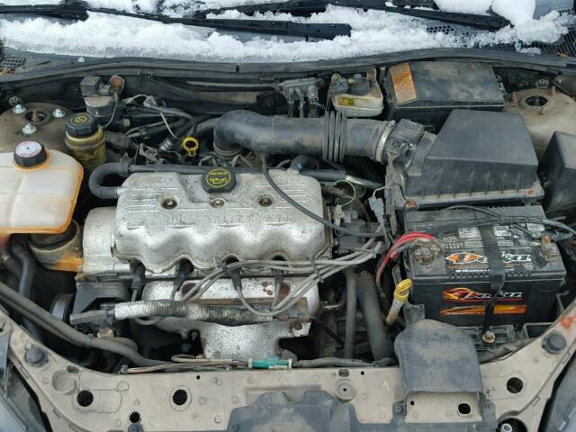 1FAFP33P93W245547 - 2003 FORD FOCUS LX TAN photo 7