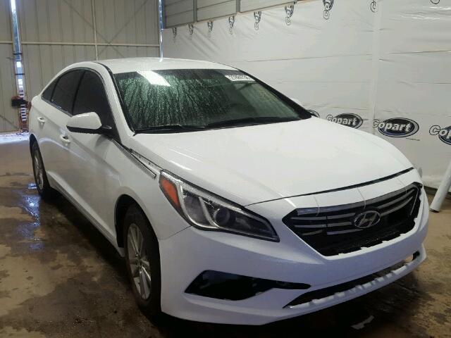 5NPE24AF4HH520212 - 2017 HYUNDAI SONATA SE WHITE photo 1