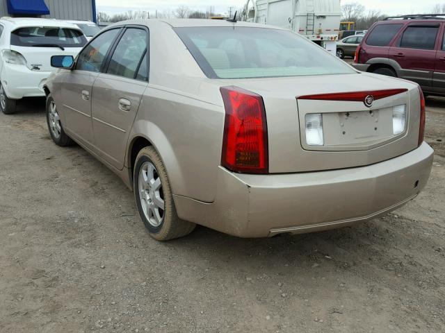 1G6DP567950165523 - 2005 CADILLAC CTS HI FEA GOLD photo 3