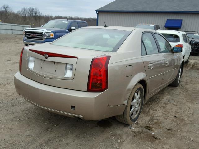 1G6DP567950165523 - 2005 CADILLAC CTS HI FEA GOLD photo 4