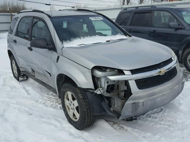 2CNDL13F756010100 - 2005 CHEVROLET EQUINOX LS SILVER photo 1