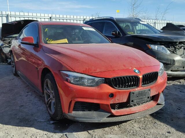 WBA4W9C56JAB95108 - 2018 BMW 440XI ORANGE photo 1