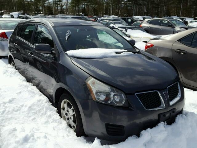 5Y2SP6E03AZ414824 - 2010 PONTIAC VIBE CHARCOAL photo 1