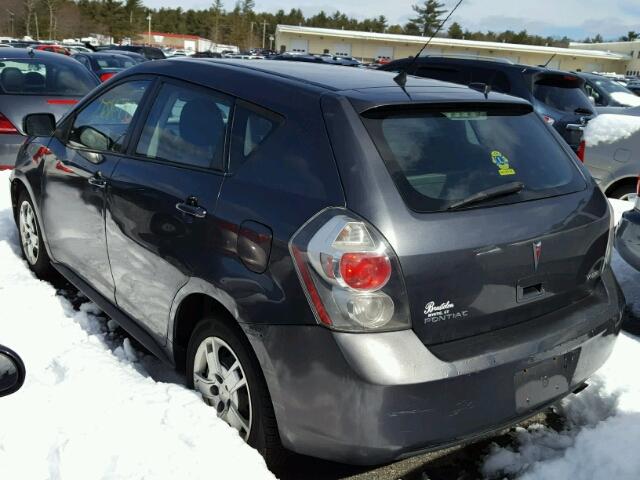 5Y2SP6E03AZ414824 - 2010 PONTIAC VIBE CHARCOAL photo 3