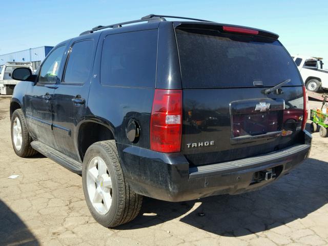 1GNFK13097J385088 - 2007 CHEVROLET TAHOE K150 BLACK photo 3