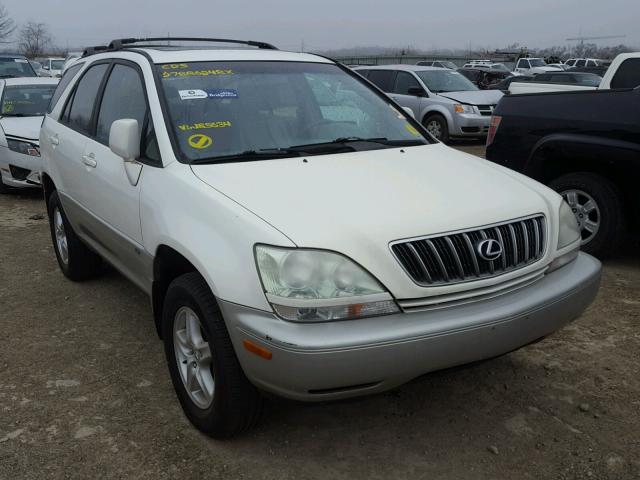 JTJHF10U810185634 - 2001 LEXUS RX 300 WHITE photo 1