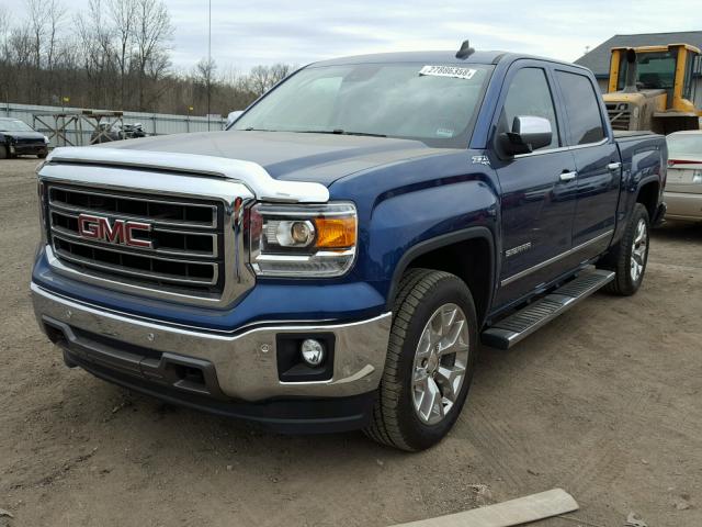 3GTU2VEC9FG441903 - 2015 GMC SIERRA K15 BLUE photo 2