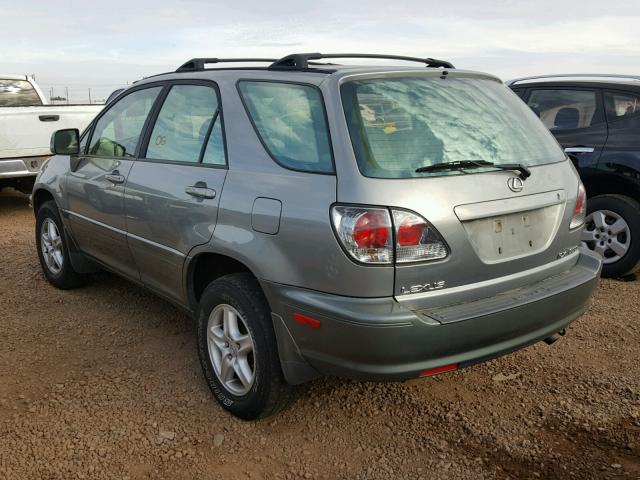 JTJHF10U620263278 - 2002 LEXUS RX 300 GRAY photo 3