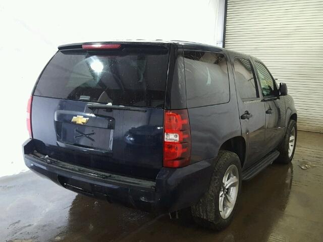 1GNLC2E01BR349313 - 2011 CHEVROLET TAHOE POLI BLUE photo 4