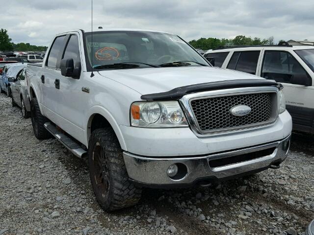 1FTPW14V38FC04793 - 2008 FORD F150 SUPER WHITE photo 1