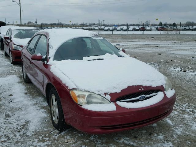 1FAFP53283A184737 - 2003 FORD TAURUS SE MAROON photo 1