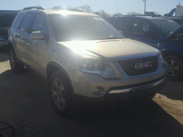 1GKER23D79J148406 - 2009 GMC ACADIA SLT ოქროსფერი ფოტო 1