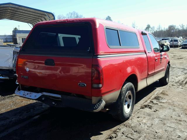 1FTZX1729XNB67311 - 1999 FORD F150 RED photo 4