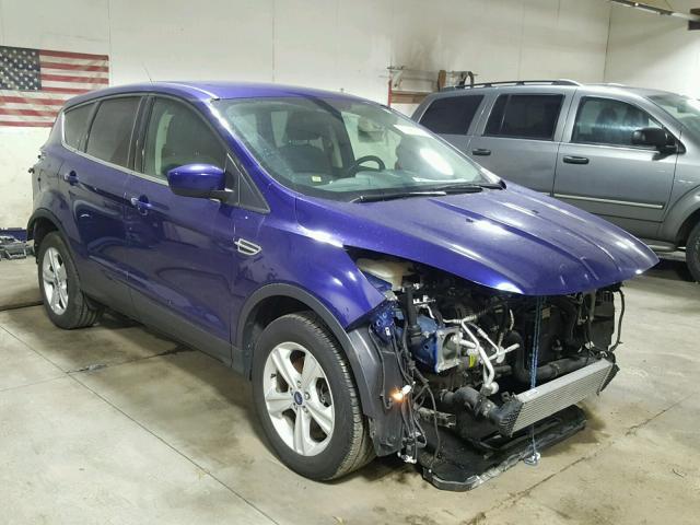 1FMCU9GX3DUC77163 - 2013 FORD ESCAPE SE BLUE photo 1