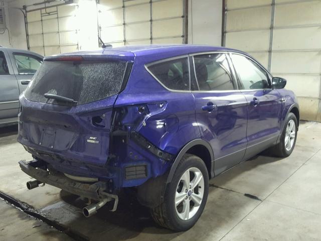 1FMCU9GX3DUC77163 - 2013 FORD ESCAPE SE BLUE photo 4