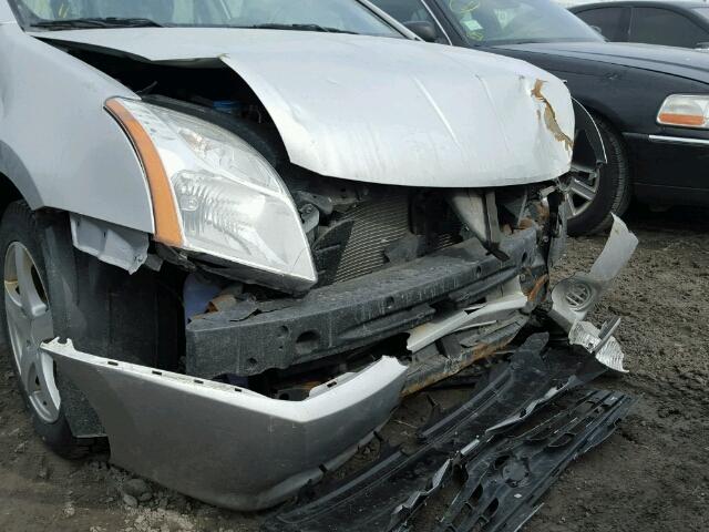 3N1AB6AP7CL726090 - 2012 NISSAN SENTRA 2.0 SILVER photo 9