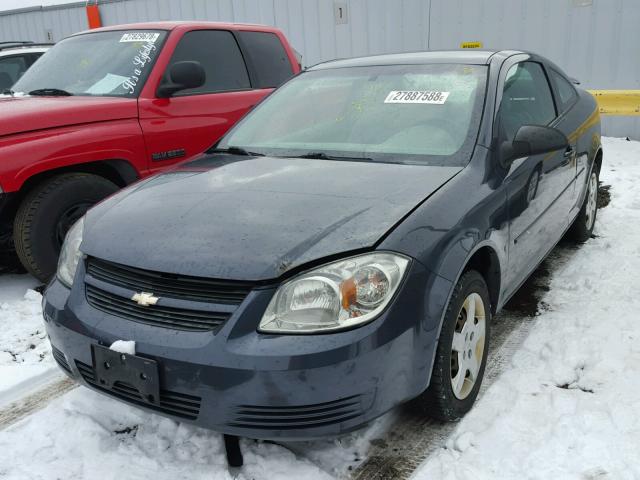 1G1AK18FX87158824 - 2008 CHEVROLET COBALT LS GRAY photo 2