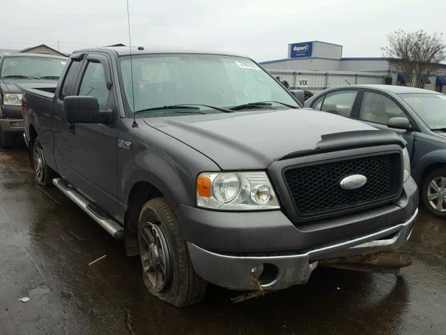 1FTPX12V66FB82317 - 2006 FORD F150 GREEN photo 1