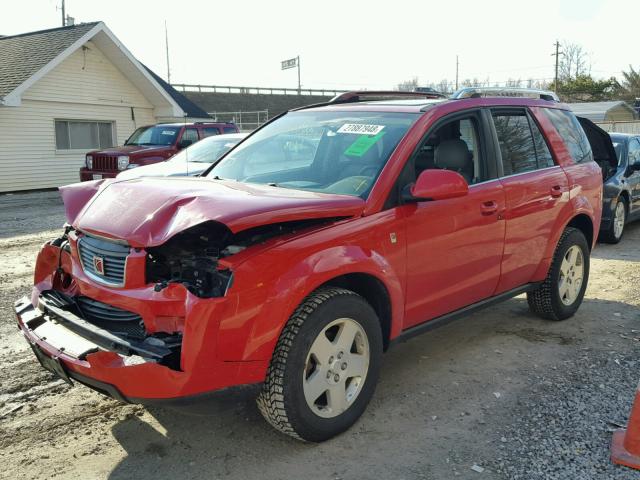 5GZCZ63497S803536 - 2007 SATURN VUE RED photo 2