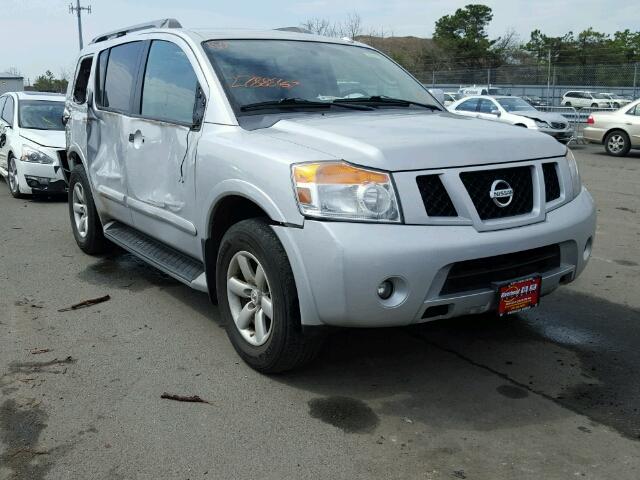 5N1AA0NC5CN609284 - 2012 NISSAN ARMADA SV SILVER photo 1