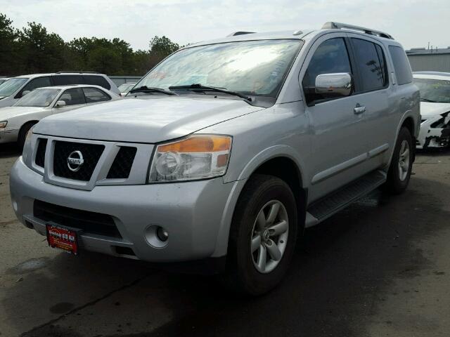 5N1AA0NC5CN609284 - 2012 NISSAN ARMADA SV SILVER photo 2