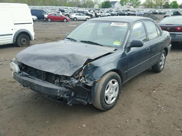 2T1BA02E2VC185275 - 1997 TOYOTA COROLLA BA GREEN photo 2