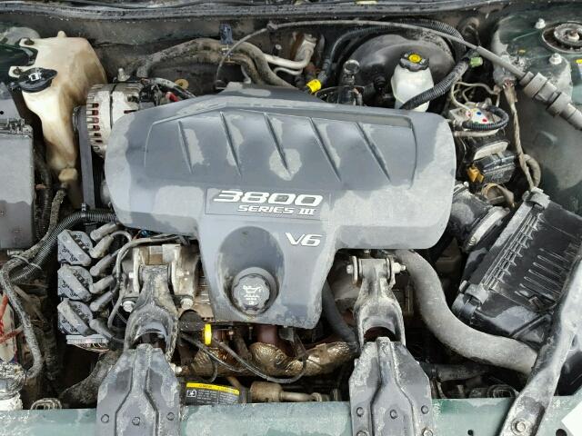 2G2WS522141348114 - 2004 PONTIAC GRAND PRIX GREEN photo 7