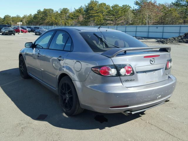 1YVHP84DX65M41277 - 2006 MAZDA 6 S GRAY photo 3