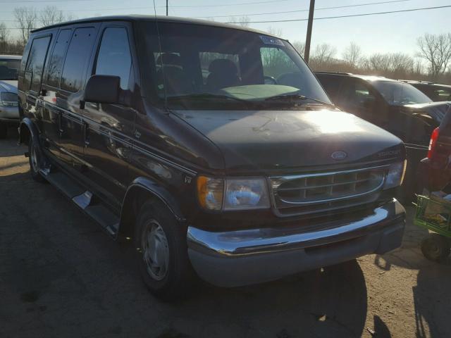 1FDRE14L3YHB74186 - 2000 FORD ECONOLINE BLACK photo 1