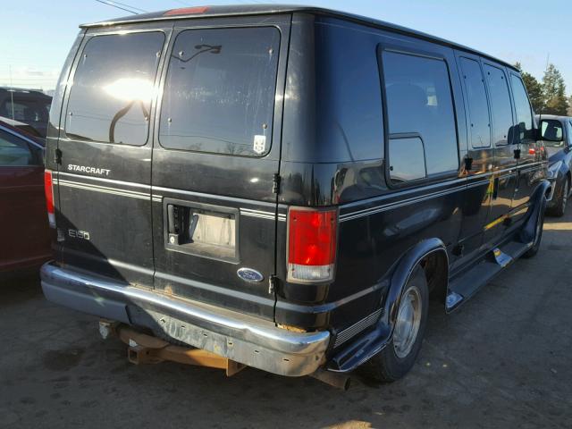 1FDRE14L3YHB74186 - 2000 FORD ECONOLINE BLACK photo 4