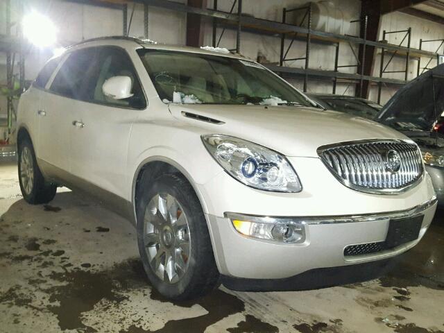 5GAKVDED0CJ372581 - 2012 BUICK ENCLAVE WHITE photo 1